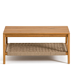 Стол журнальный для сада из акации Breathe Nature варинант исполнения - 2 | Loft Concept в Тюмени