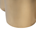 Стол журнальный круглый керамогранит белый Keramos варинант исполнения - 4 | Loft Concept в Тюмени