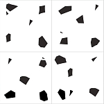 Плитка с узором Осколки варинант исполнения - 1 | Loft Concept в Тюмени