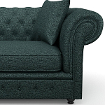 Мебельная ткань Шенилл темно-зеленый цвет 138 см T4-39 варинант исполнения - 6 | Loft Concept в Тюмени