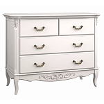 Комод белый из массива бука в стиле прованс White Provence варинант исполнения - 2 | Loft Concept в Тюмени