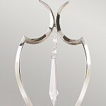 Бра с 2-мя лампами и подвеской из прозрачного стекла Elstead Lighting варинант исполнения - 5 | Loft Concept в Тюмени