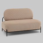 Диван Стоун велюр рельефный бежевый варинант исполнения - 1 | Loft Concept в Тюмени