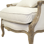 Кресло Ava Classical Armchair beige flax варинант исполнения - 4 | Loft Concept в Тюмени