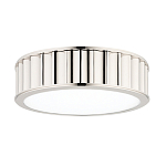 Потолочный светильник с гофрированным серебрянным абажуром Millennium варинант исполнения - 1 | Loft Concept в Тюмени