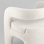 Кресло дизайнерское для лаунж зоны жемчужного цвета Pearl Lounge варинант исполнения - 5 | Loft Concept в Тюмени