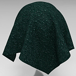 Мебельная ткань Шенилл темно-зеленый цвет 138 см T4-36 варинант исполнения - 2 | Loft Concept в Тюмени