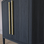 Современный Буфет Primo с 2 дверцами Черный дуб варинант исполнения - 5 | Loft Concept в Тюмени