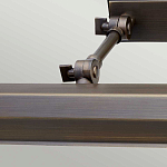 Светильник для картин с призматическим плафоном и двойными регулируемыми шарнирами Elstead Lighting варинант исполнения - 45 | Loft Concept в Тюмени