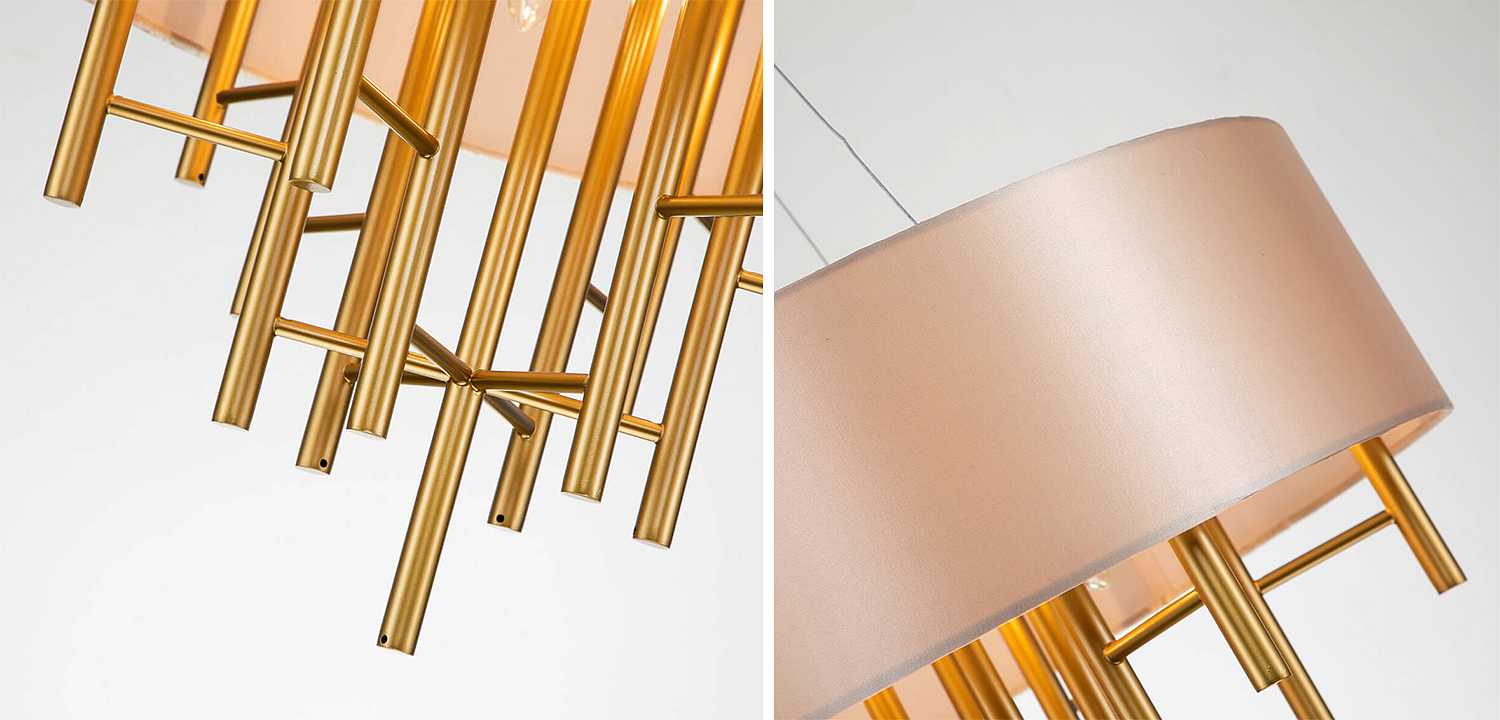 Люстра Oswell Lampshade Chandelier Люстра Oswell Lampshade Chandelier - Loft-Concept в Тюмени