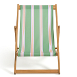 Шезлонг из акации и ткани Argentina варинант исполнения - 4 | Loft Concept в Тюмени