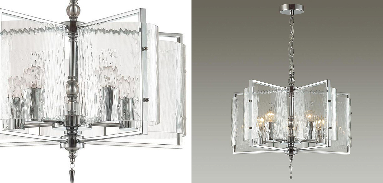Люстра Karissa Chrome Chandelier 48 Люстра Karissa Chrome Chandelier 48 - Loft-Concept в Тюмени