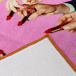 Коврик Seletti Lipstick Pink варинант исполнения - 1 | Loft Concept в Тюмени