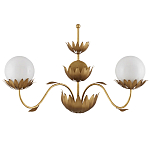 Бра с плафонами в форме шара на стеблях с листьями Whimsical Patterns варинант исполнения - 2 | Loft Concept в Тюмени