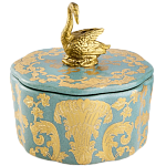 Фарфоровая шкатулка Swan Lake варинант исполнения - 1 | Loft Concept в Тюмени