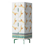 Тумба с зелеными ножками Tall Forest Ok варинант исполнения - 2 | Loft Concept в Тюмени