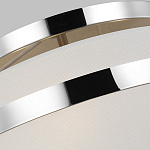 Потолочный светильник с белым тканевым абажуром Generation Lighting варинант исполнения - 3 | Loft Concept в Тюмени