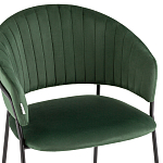 Стул в велюре зеленого цвета Horizon варинант исполнения - 6 | Loft Concept в Тюмени