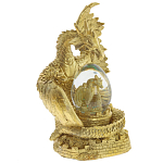 Декоративная статуэтка Дракон Dragon Guarding a Glass Egg Gold варинант исполнения - 1 | Loft Concept в Тюмени