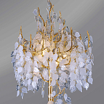 Торшер в виде золотого дерева с листьями FAIRYTREE Light варинант исполнения - 2 | Loft Concept в Тюмени