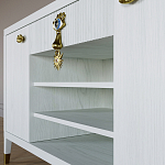 Комод-буфет Elsa Dreams White с открытыми полками   варинант исполнения - 7 | Loft Concept в Тюмени