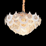 Люстра круглая с многослойными элементами в виде лепестков Embodiment варинант исполнения - 1 | Loft Concept в Тюмени