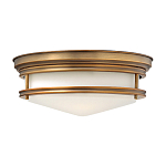 Потолочный светильник с белым матовым стеклянным плафоном в форме перевернутого конуса Hinkley варинант исполнения - 1 | Loft Concept в Тюмени