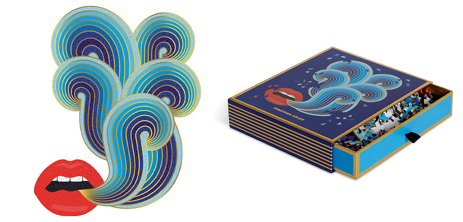 Пазлы LIPS SHAPED PUZZLE Jonathan Adler Пазлы LIPS SHAPED PUZZLE Jonathan Adler - Loft-Concept в Тюмени