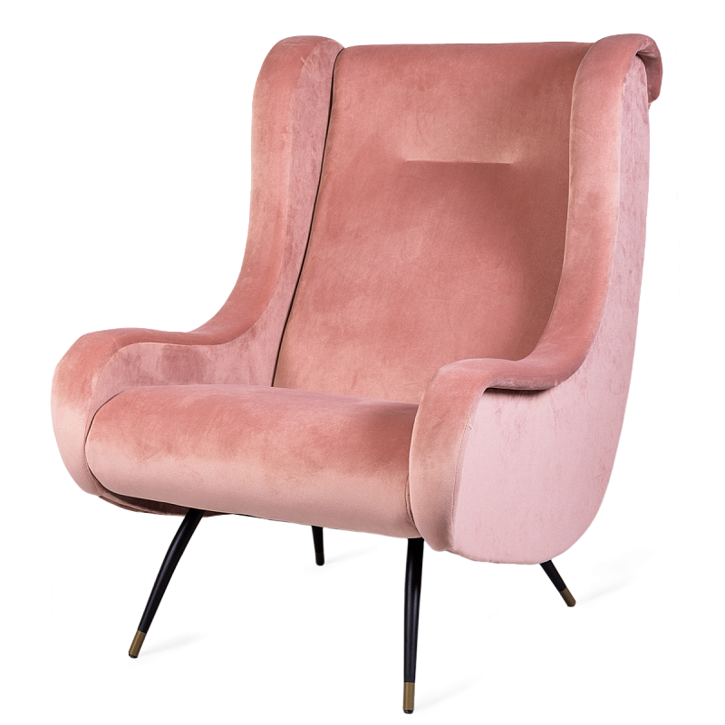 Кресло Sofia pink Розовый пастельный Кресло Sofia pink Розовый пастельный в Тюмени | Loft Concept