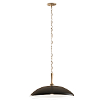 Подвесной светильник с широким куполообразным плафоном Kichler варинант исполнения - 2 | Loft Concept в Тюмени