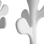 Люстра с белым каркасом и тканевыми абажурами Natural Stems варинант исполнения - 2 | Loft Concept в Тюмени