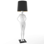 Лампа MANNEQUIN LAMP с абажуром созерцание силуэта варинант исполнения - 1 | Loft Concept в Тюмени