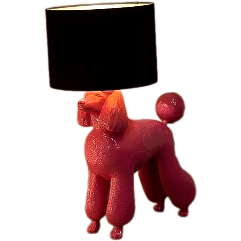 Лампа COLLECTION OF DOGS с абажуром Пудель Белый Черный Красный Золотой Серебряный Лампа COLLECTION OF DOGS с абажуром Пудель Белый Черный Красный Золотой Серебряный в Тюмени | Loft Concept