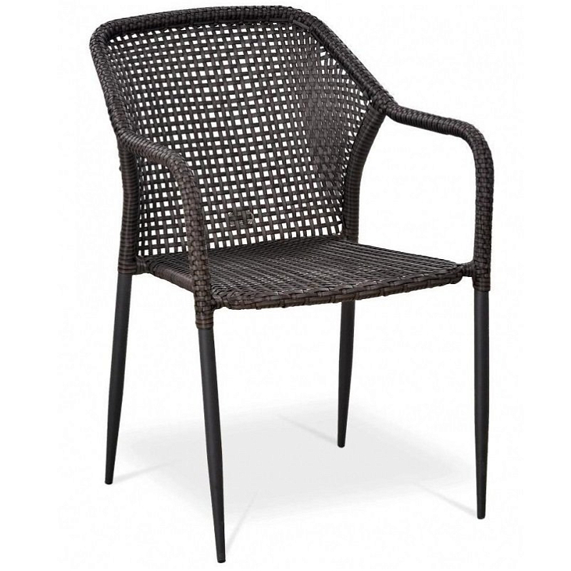 Стул Rottan stool brown Коричневый Черный Стул Rottan stool brown Коричневый Черный в Тюмени | Loft Concept
