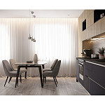 Прямая кухня с фасадом под дерево Maurice Kitchen Set варинант исполнения - 2 | Loft Concept в Тюмени