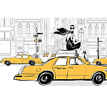 Megan Hess. New york: through a fashion eye варинант исполнения - 4 | Loft Concept в Тюмени