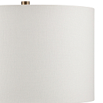 Настольная лампа с фактурным основанием с сочетании белого и зеленого цветов Festoon варинант исполнения - 2 | Loft Concept в Тюмени