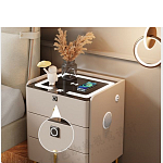 Умная прикроватная тумбочка c зарядкой для телефона Smart Furniture варинант исполнения - 4 | Loft Concept в Тюмени