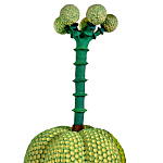 Статуэтка Зеленый тропический фрукт Pandora Tropical Light Green 69 варинант исполнения - 1 | Loft Concept в Тюмени