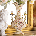 Ваза из фарфора с бронзовыми вставками Eden Garden варинант исполнения - 8 | Loft Concept в Тюмени