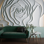 Барельеф ROSE варинант исполнения - 1 | Loft Concept в Тюмени