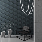 Гипсовая 3D Панель Aura варинант исполнения - 3 | Loft Concept в Тюмени