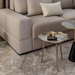 Столик журнальный металлический золотого цвета Modern Rethinking of Traditions варинант исполнения - 3 | Loft Concept в Тюмени