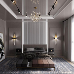 Гипсовая 3D панель M-48 варинант исполнения - 4 | Loft Concept в Тюмени