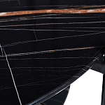 Стол журнальный круглый черный с полкой Inherence варинант исполнения - 3 | Loft Concept в Тюмени