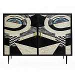 Буфет в гостиную с инкрустацией  Bone Inlay sideboard - 2 doors варинант исполнения - 1 | Loft Concept в Тюмени