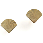 Комплект из 2-х настенных крючков из металла Shell Wall Hooks варинант исполнения - 2 | Loft Concept в Тюмени