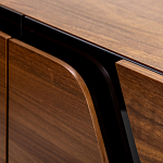 ТВ-тумба с узором из шпона на фасаде Sahara варинант исполнения - 4 | Loft Concept в Тюмени