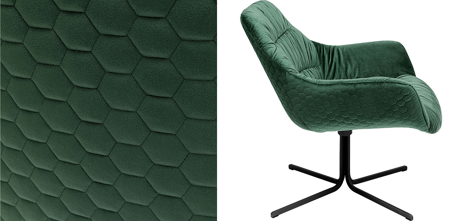 Кресло вращающееся Green Honeycomb - Loft-Concept в Тюмени