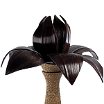 Настольная лампа черная INDONESIAN LAMPS варинант исполнения - 2 | Loft Concept в Тюмени